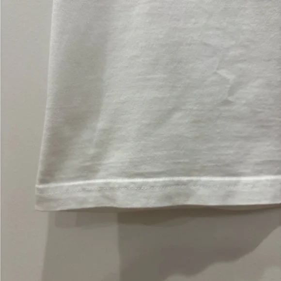 Celine Logo Cotton Tee - Picture 6 of 9